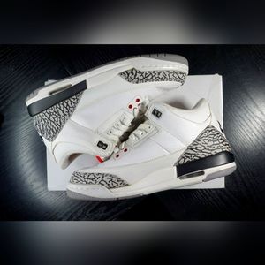 Nike Air Jordan 3 'White Cement' Retro '88